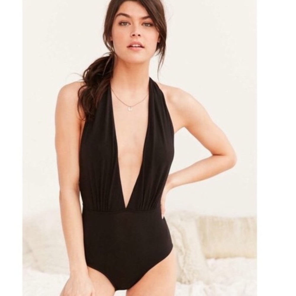 Urban Outfitters Deep V Body Suit